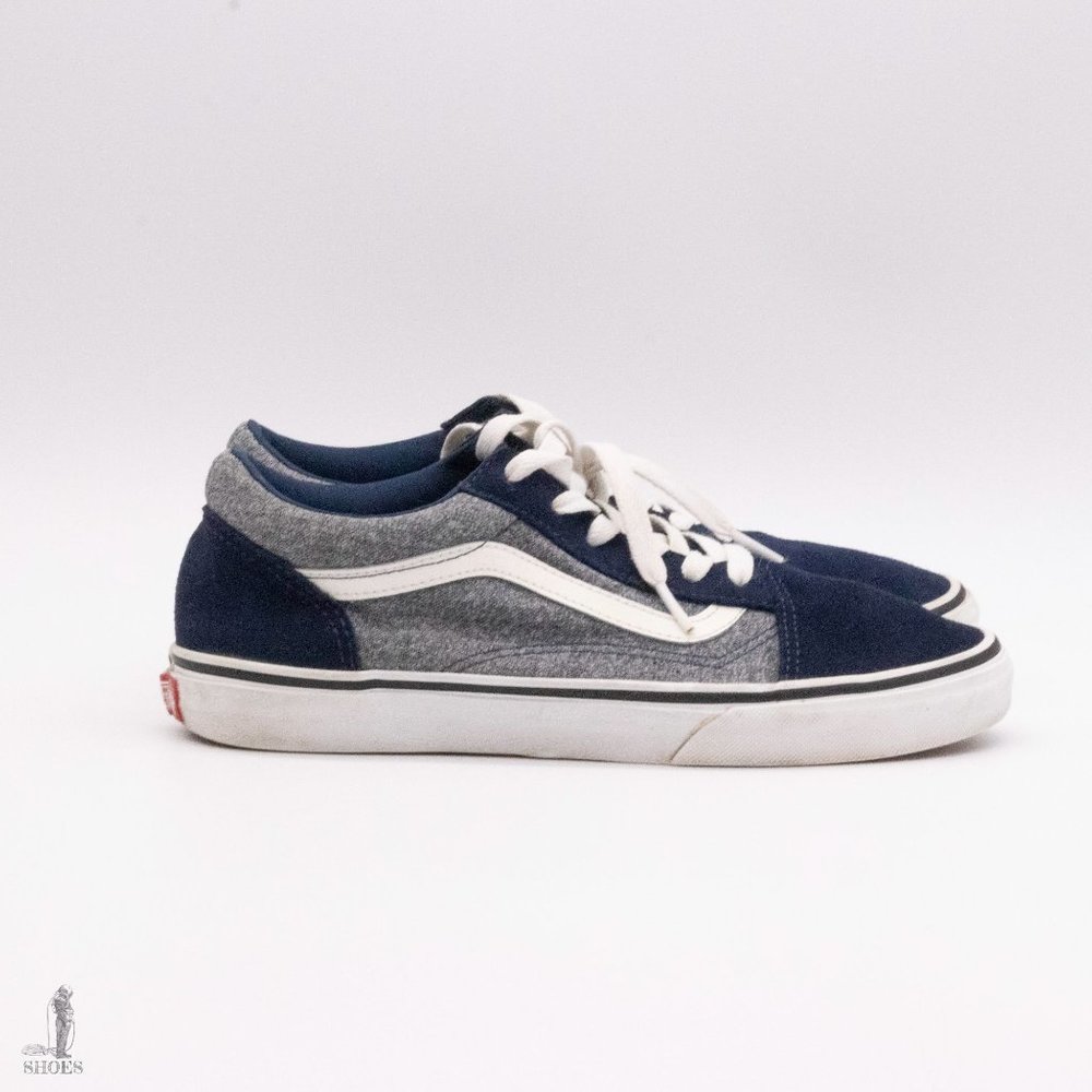 Vans Old‎ Skool Blue and Grey  Youth Size 7